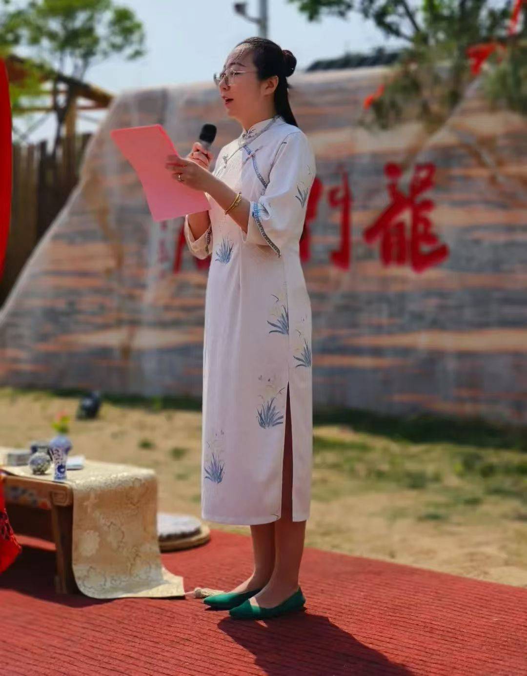 流教育基地”揭牌仪式在神都牡丹香坊顺利举行pg电子游戏网站河南科技大学“中外人文交(图6)